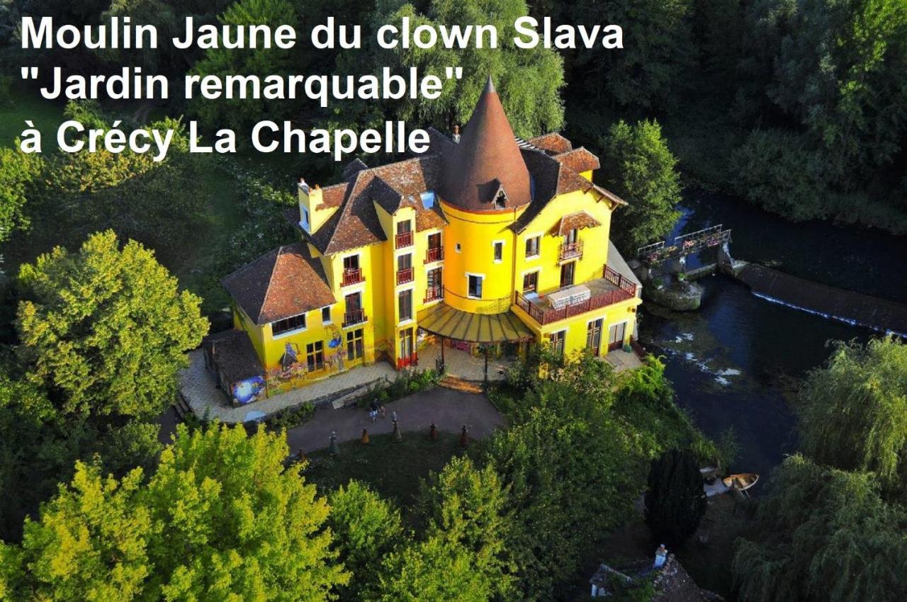 Les Nympheas, Appart Au Calme Et Grand Jardin A 15 Min De Disneyland, Crecy-la-Chapelle Exteriér fotografie